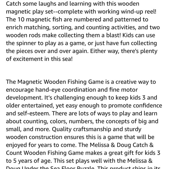 Melissa & Doug Fishing Game - Picture 8 of 9